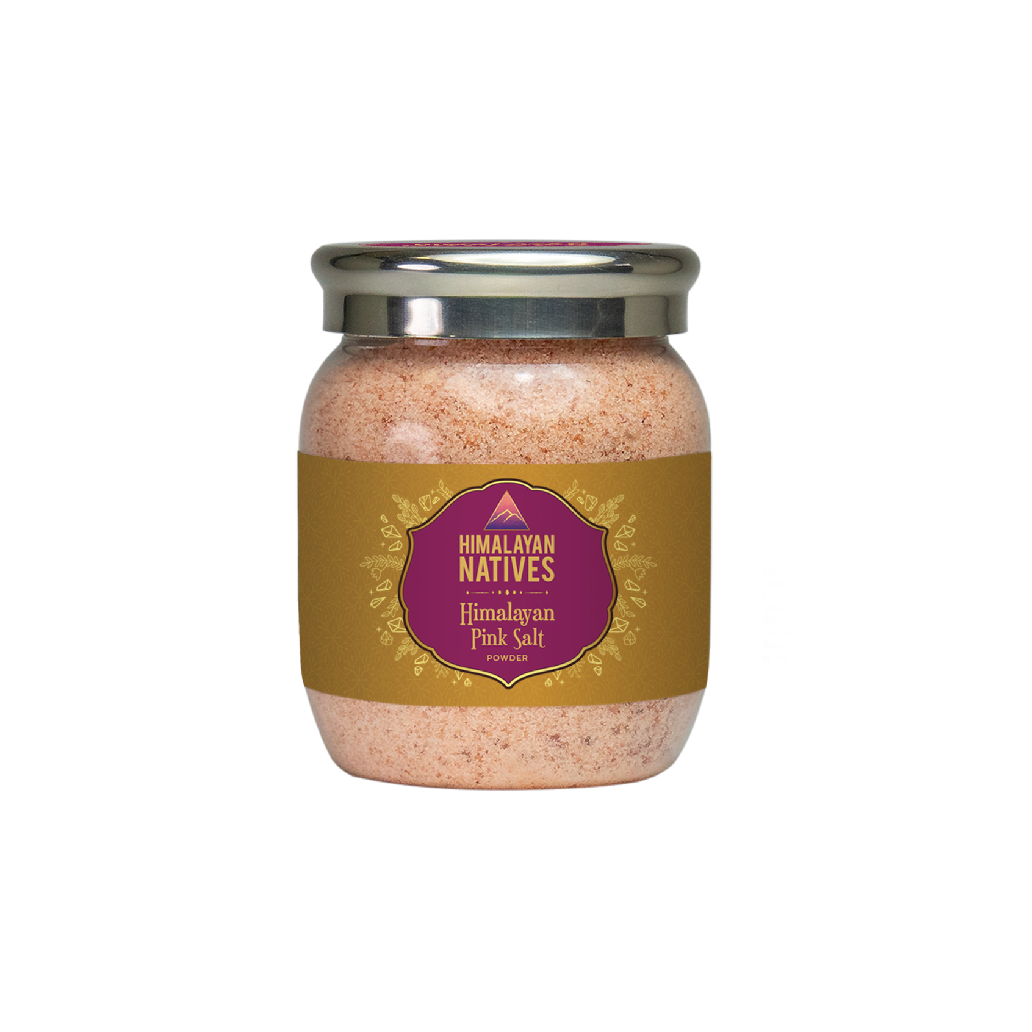 Pink salt powder